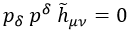 Ecuación onda gravitatoria