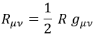 Ecuación Ricci