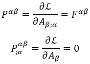 Euler-Lagrange onda electromagnética